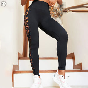 High Waist Butt Lifter Mesh Hole Design Gym/Yoga Legging