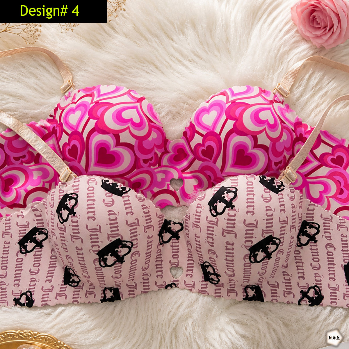 Zero Size Non-Wired Pack Of 3 High Quality Seamless Double Padded Pushup Bras