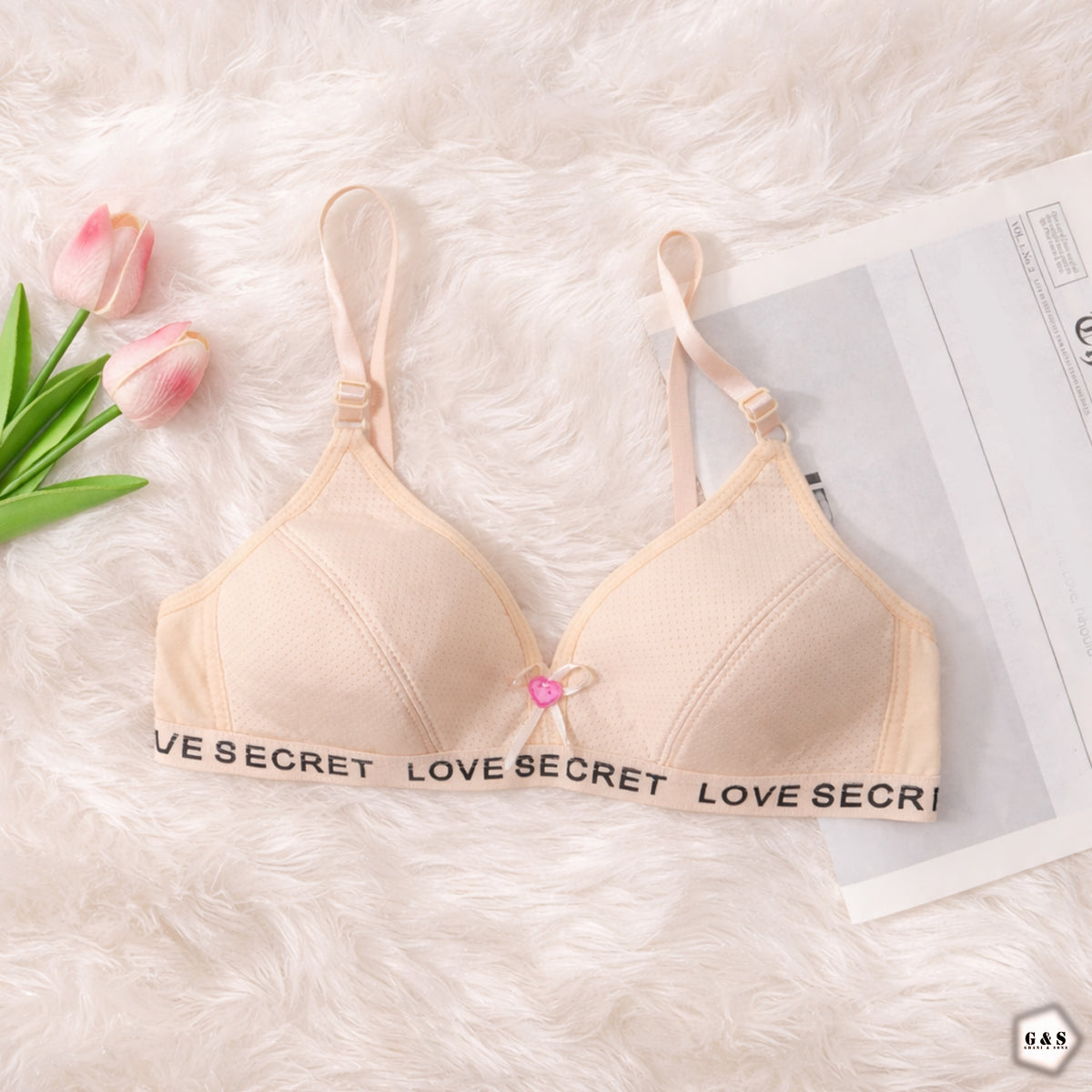 Zero Size Pack Of 3 Back Hook Design With Adjustable Straps Bralette