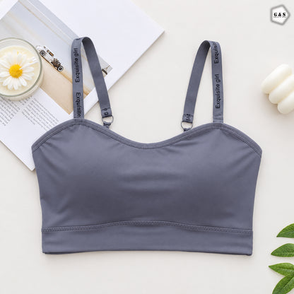 Pack Of 3 Ice-Silk Padded Sports/Casual Bralette
