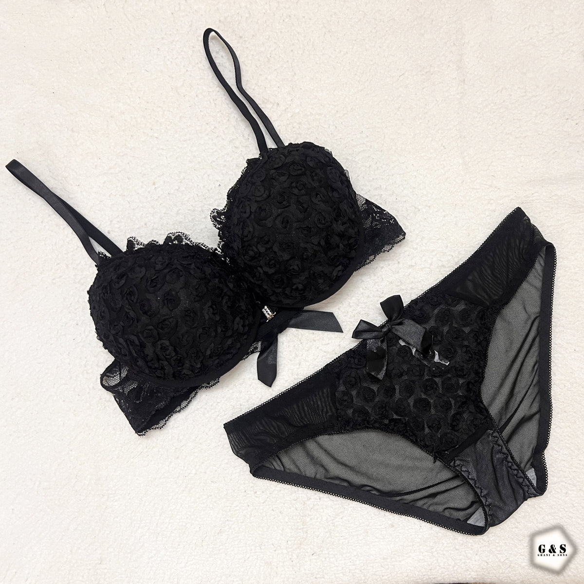 Beautiful Pack Of 2 Front Open Bra & Panty Sets