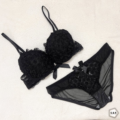 Beautiful Pack Of 2 Front Open Bra & Panty Sets