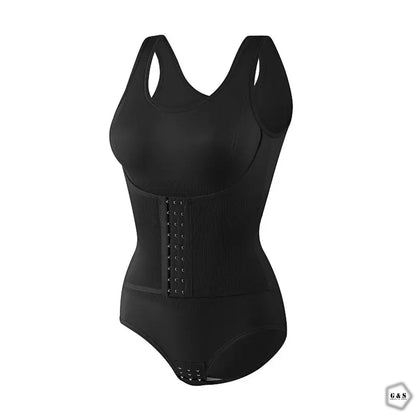 High Quality Front Open Body Shaper With Corset Belt