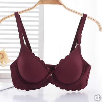 Pack Of 3 Double Padded Frill Design Wired Pushup Bras