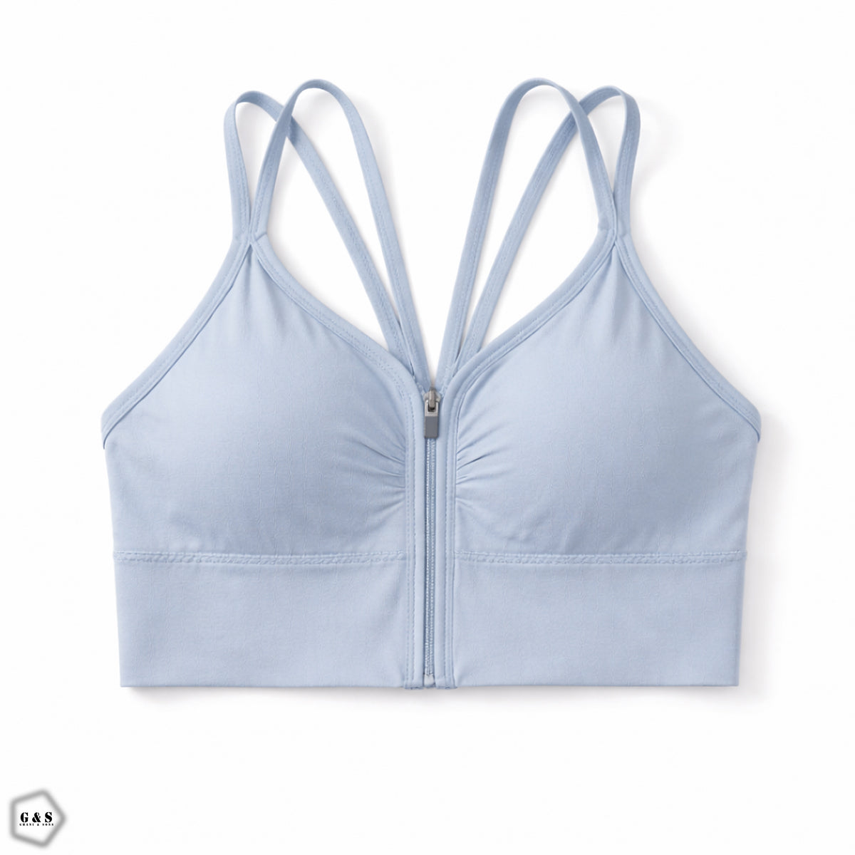 Pack Of 3 High Quality Front Zipper Sports/Casual Bralette