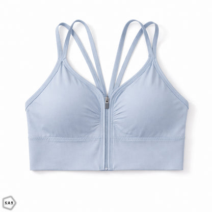 Pack Of 3 High Quality Front Zipper Sports/Casual Bralette