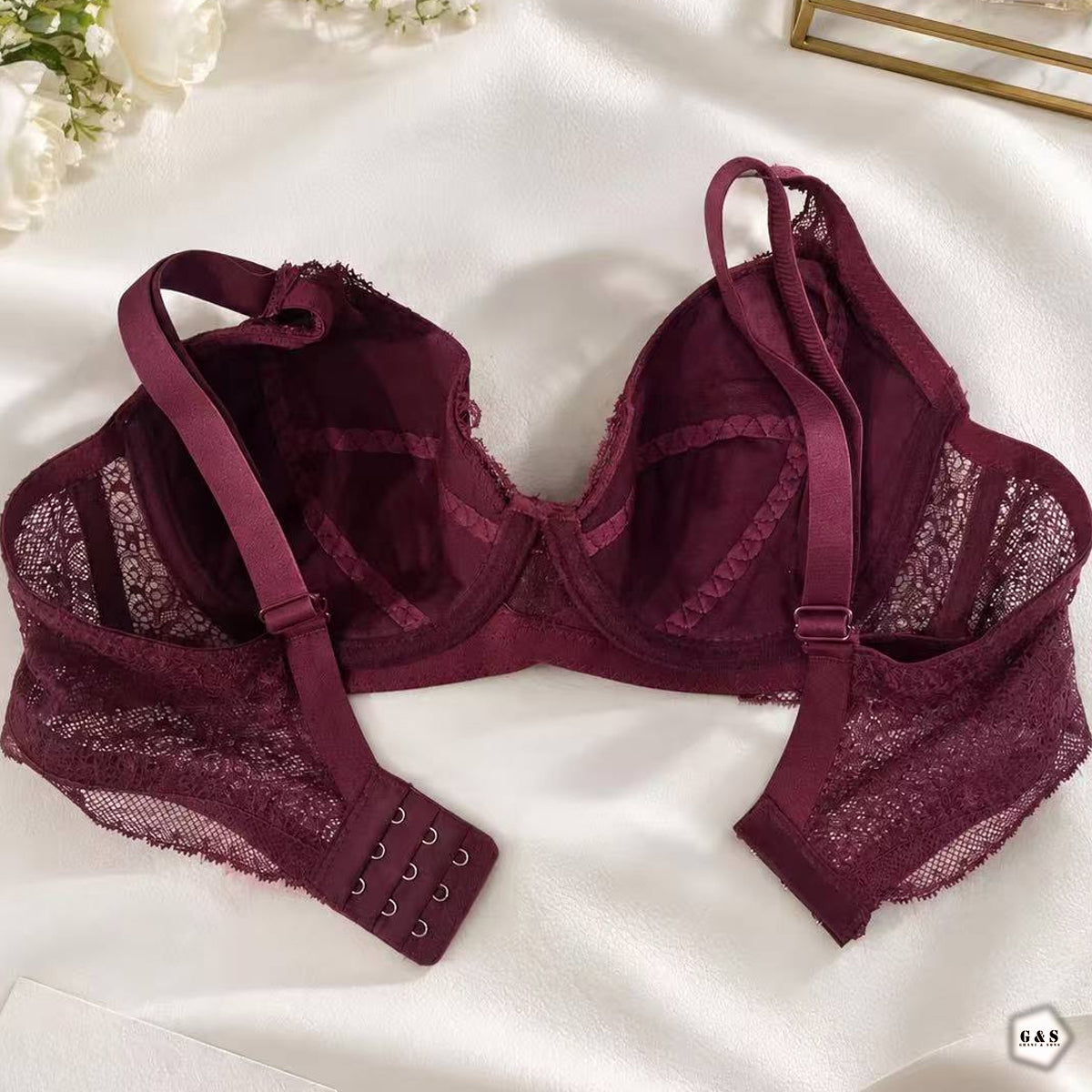 High Quality Wired Lace Pack Of 2 Non-Padded Pushup Bras