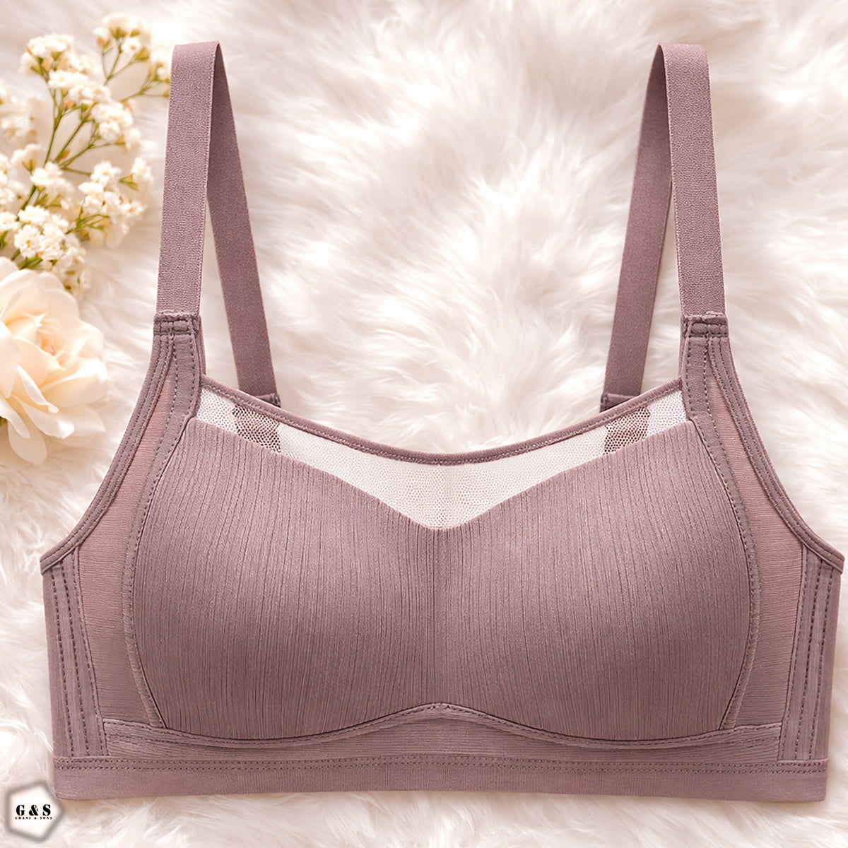 Pack Of 3 Light Padded Non-Wired Full Coverage T-Shirt Bras