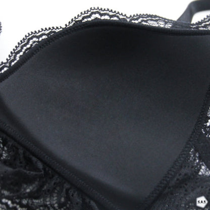 Single Padded Pack Of 2 Non Wired Lace Pushup Bras
