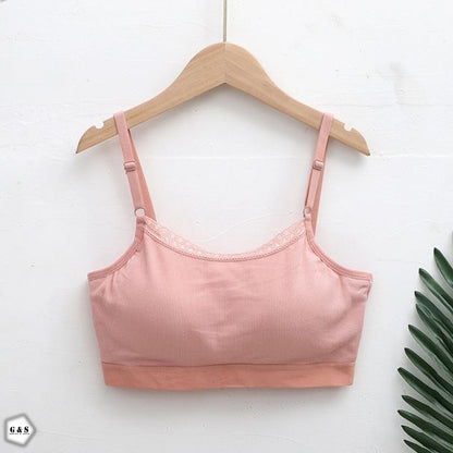 Girls Imported Pack Of 3 Pushup T-Shirt Bralette