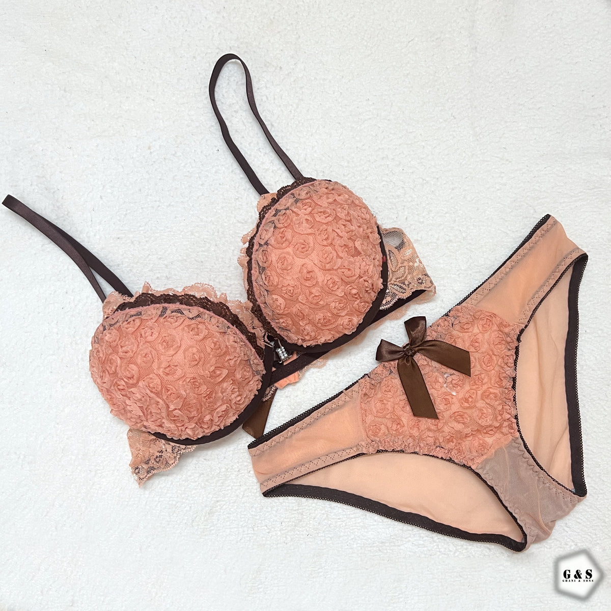 Beautiful Pack Of 2 Front Open Bra & Panty Sets