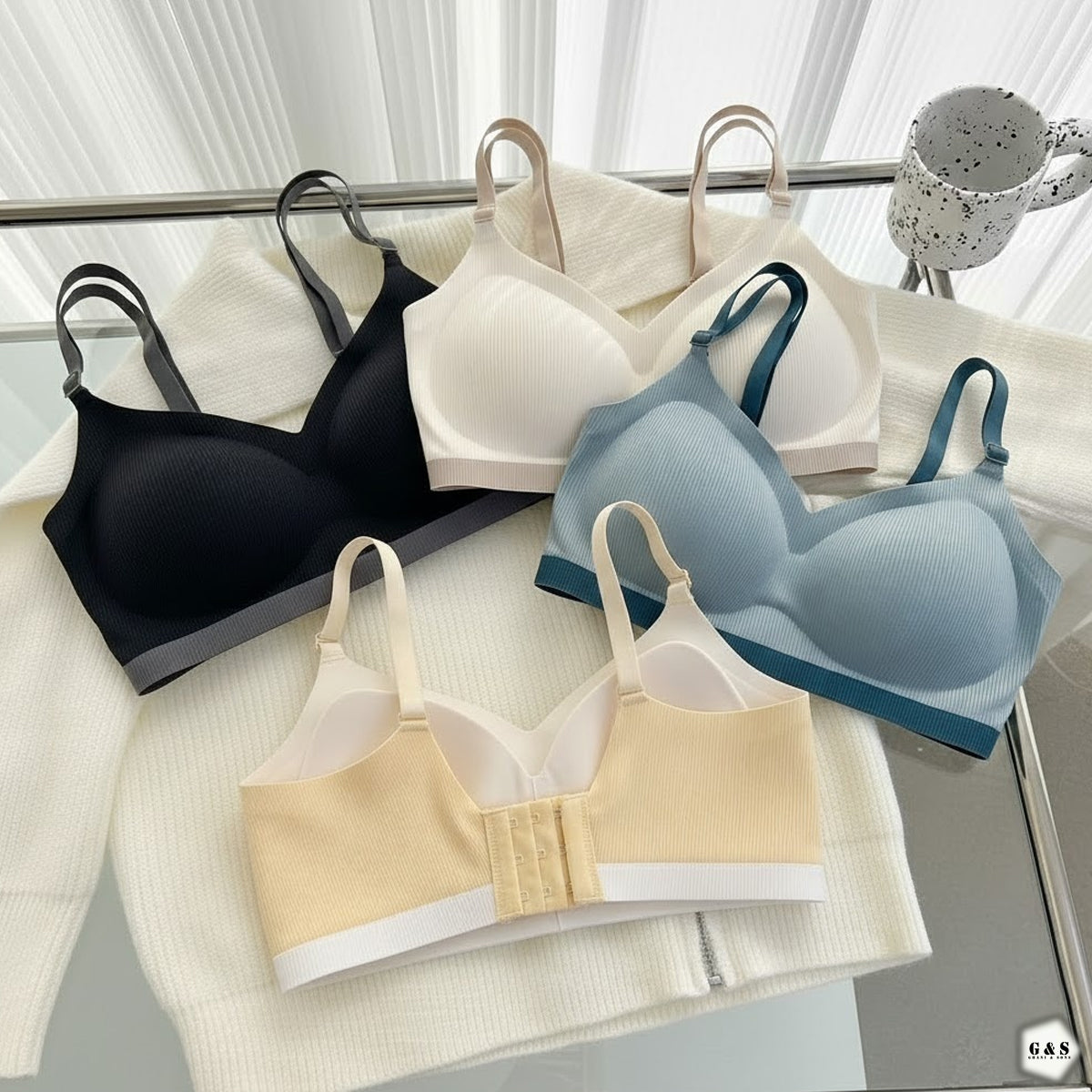 Premium Quality Seamless Non-Wired Pushup Bras