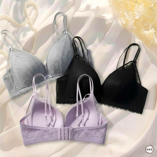 Pack Of 2 Single Padded Non Wired Pushup Bras