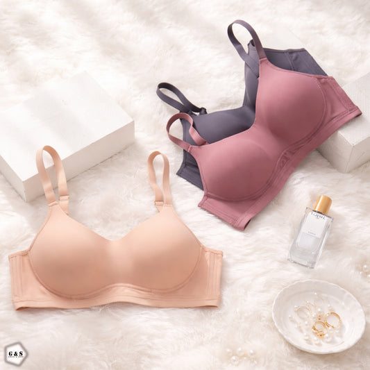 Pack Of 3 Light Padded High Quality Non-Wired T-Shirt Bras