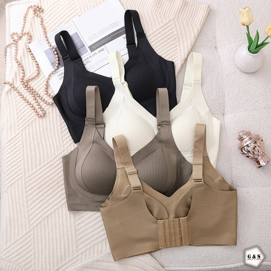 Pack Of 3 High Quality Cotton Seamless Non-Wired Pushup Bras