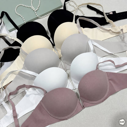 Ladies Imported High Quality Pack Of 2 Double Padded Seamless Wired Bras