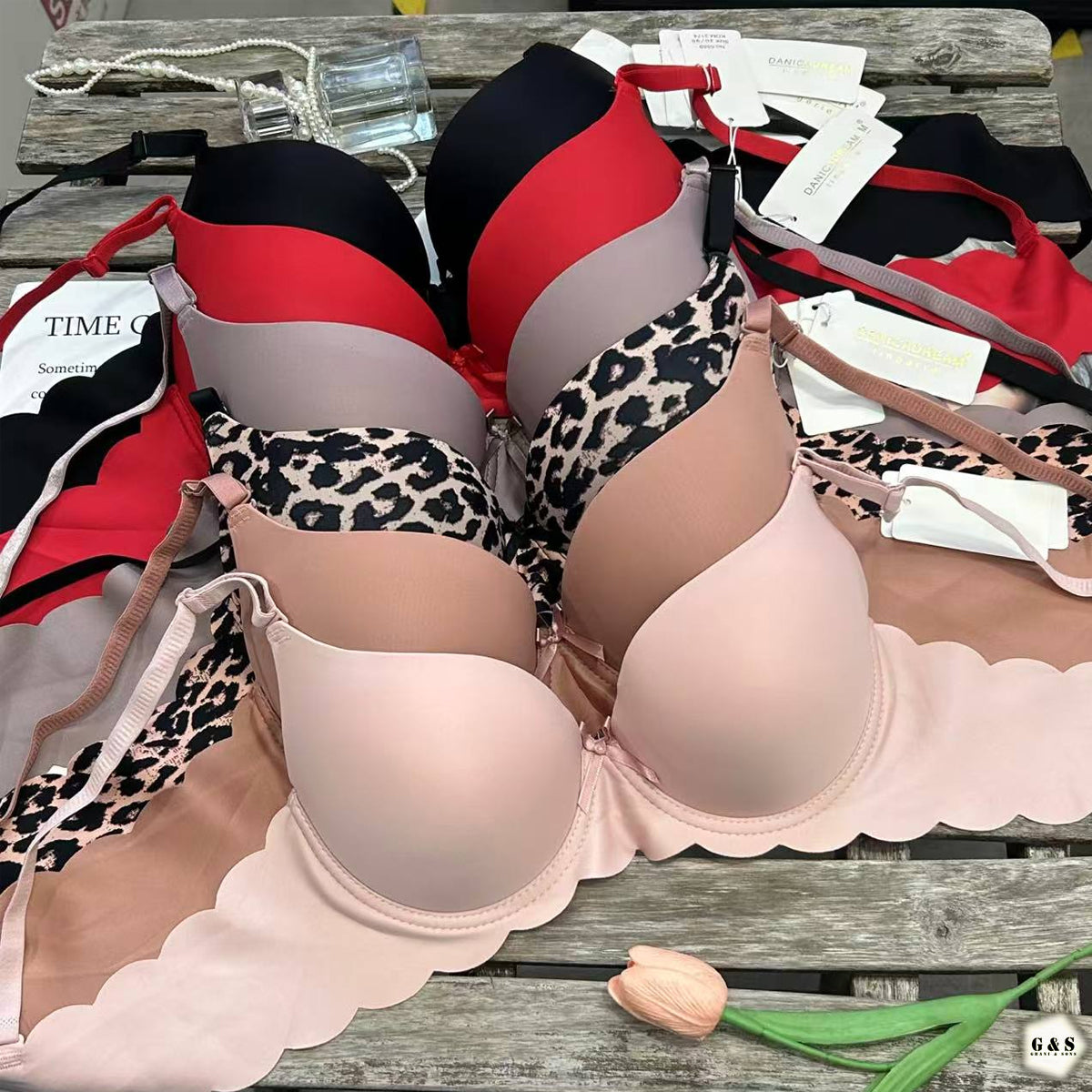 Pack Of 3 High Quality Light Padded Wired Bras