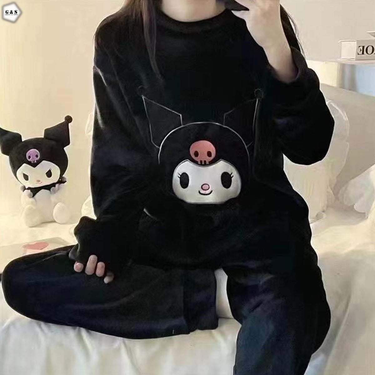 Ladies Imported Winter Flannel Suit