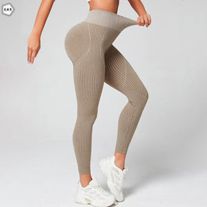 Cream Color Seamless Premium Gym/Yoga Legging