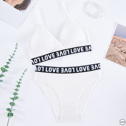 Pack Of 3 High Quality Pure Cotton T-Shirt Bra With T-Panty Sets