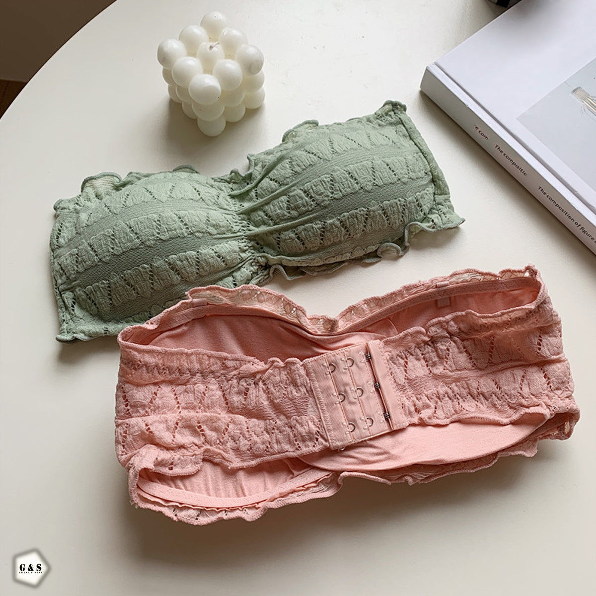 Pack Of 3 Strapless Bras With 3 Pairs Of Transparent Straps