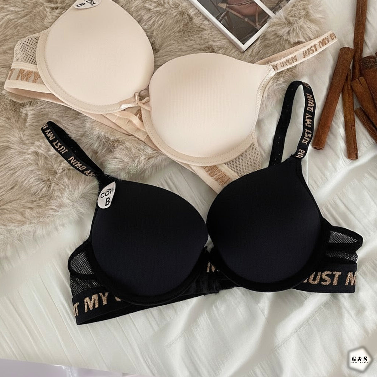 High Quality Pack Of 2 Wired Double Padded Pushup Bras