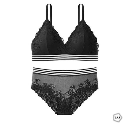 Beautiful Pack of 3 Lace Design Bra With Panty Sets