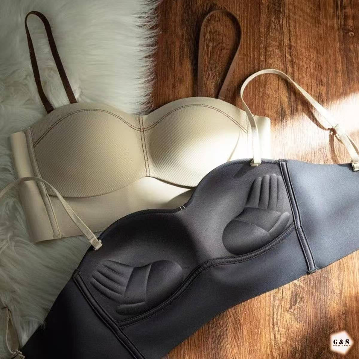 High Quality Pack Of 3 Double Padded Pushup 4 Hook Design Bras