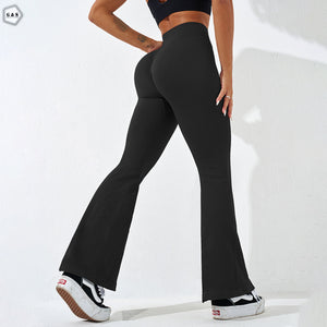 High Waist Wide Leg Flared Gym/Yoga Pant