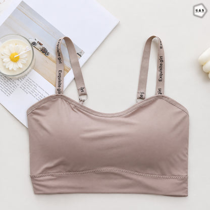 Pack Of 3 Ice-Silk Padded Sports/Casual Bralette