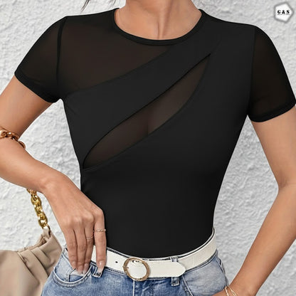 Mesh Net High Quality Fully Stretchable Gymwear/Casual Shirt