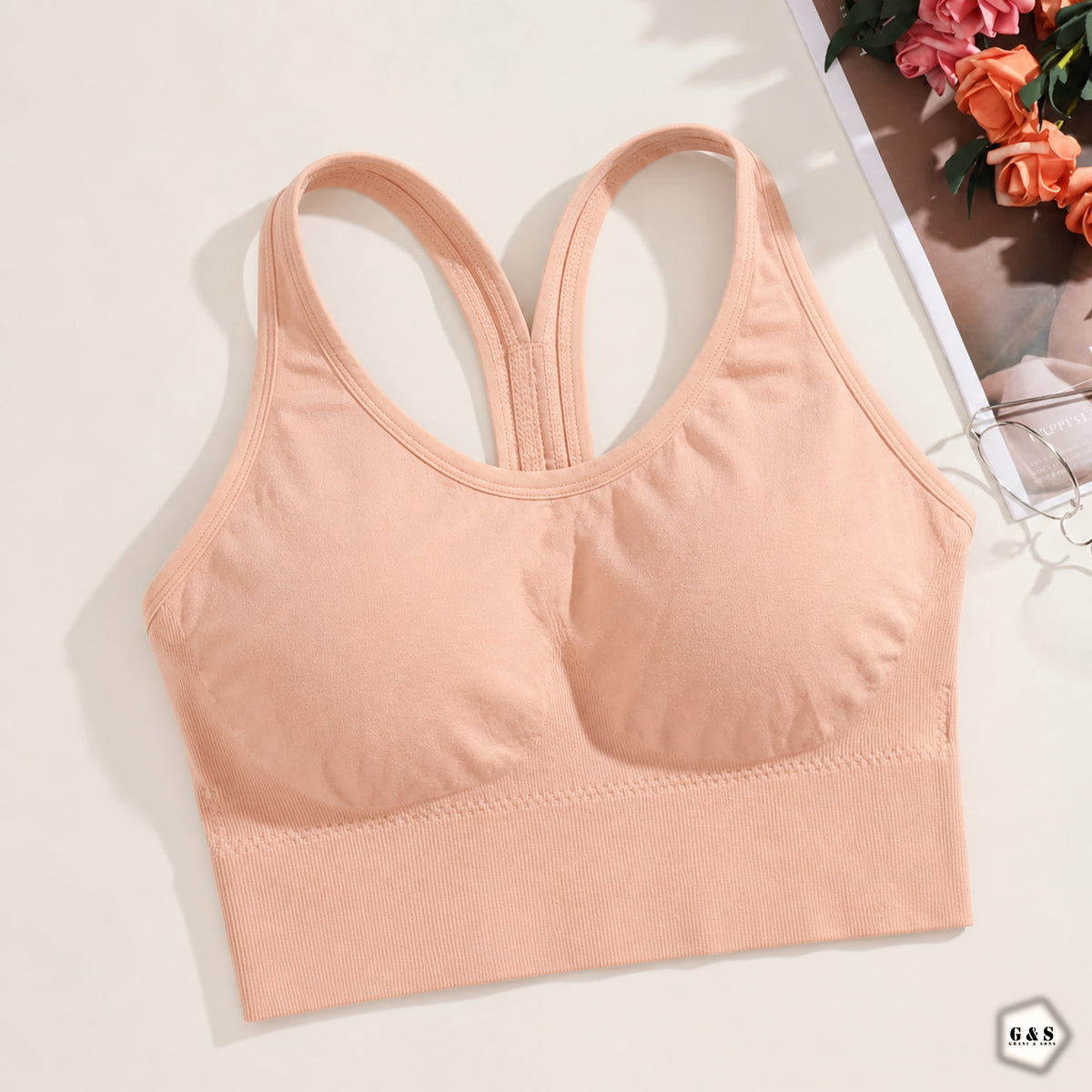 Pack Of 3 Back Hook Design Sports Bras