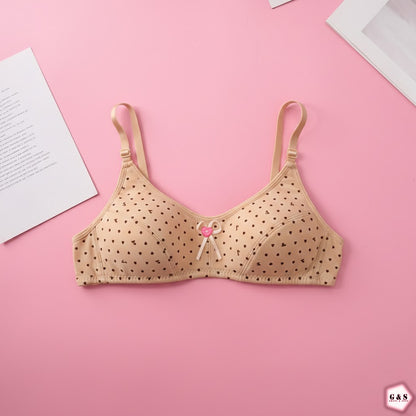 Zero Size Pack Of 3 Back Hook Design With Adjustable Straps Bralette