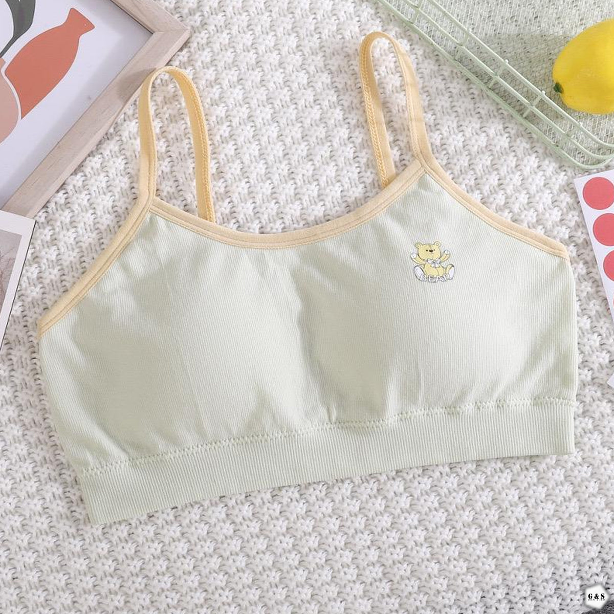 Girls Imported Pack Of 3 High Quality T-Shirt Bralette