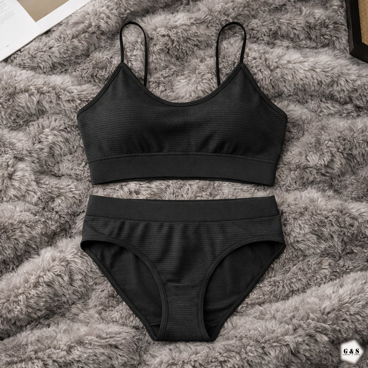 Pack Of 3 High Quality Bralette With T-Panty Sets