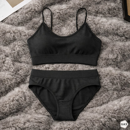 Pack Of 3 High Quality Bralette With T-Panty Sets