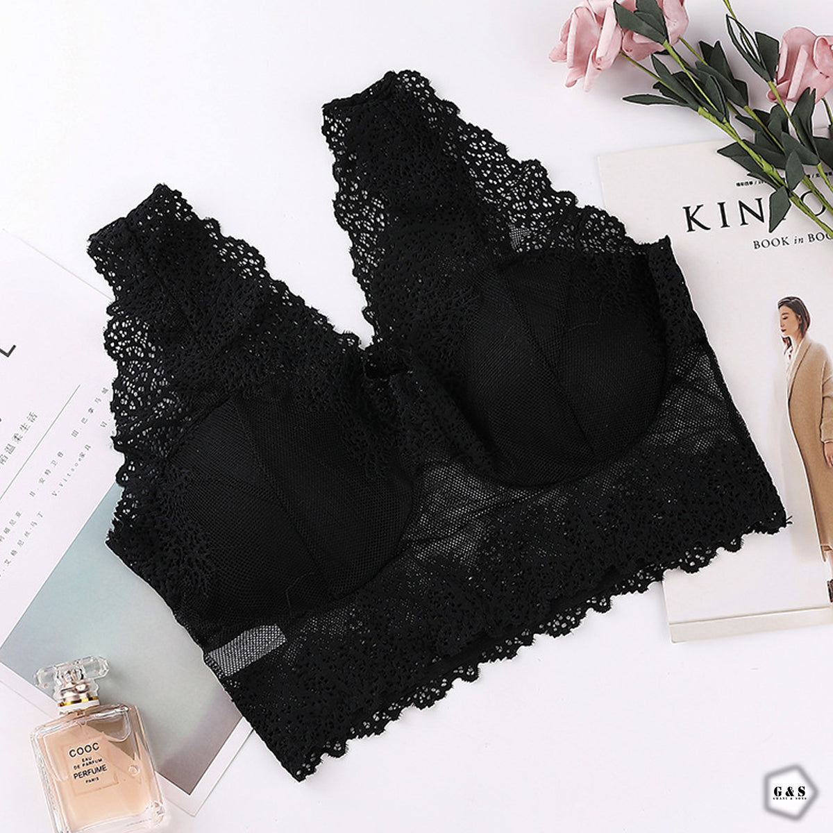 Beautiful Pack Of 3 New Style Lace Bralette