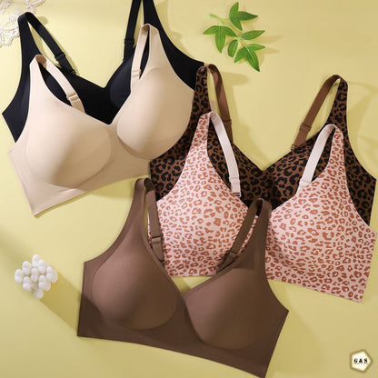 Pack Of 3 High Quality Ultra Seamless Non-Wired Jelly Pushup Bras