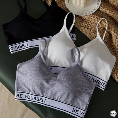 Pack Of 3 High Quality Cotton Sports Bras