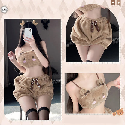 Ladies Imported Beautiful Plush Bear Set