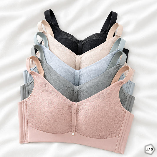 Pack Of 2 High Quality Full Support Non-Wired Single Padded Pushup Bras