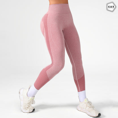 Ladies Imported Dusty Pink Seamless Butt lifter Gym/Yoga Legging