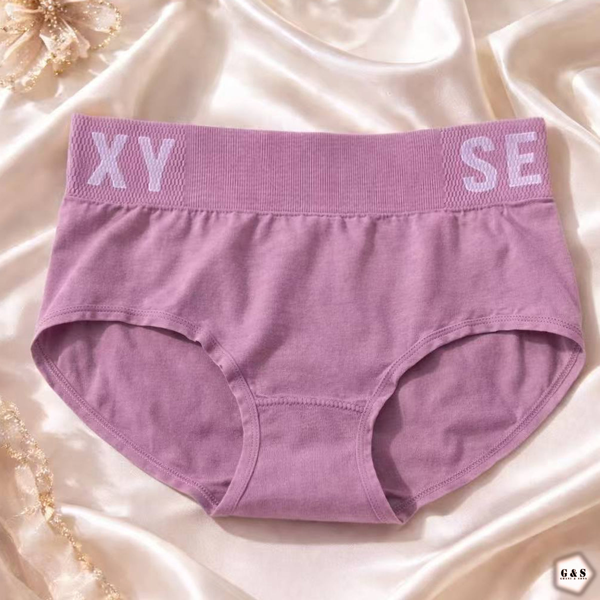 High Quality Pack Of 4 Cotton Seamless High Waisted Panties