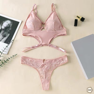 Pack Of 2 Stylish New Bralette With T-Panty Sets