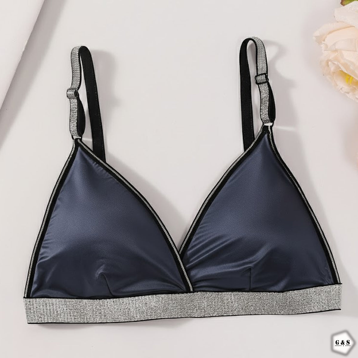 Girls Imported Pack Of 3 Silk Light Padded T-Shirt Bra/Bralette