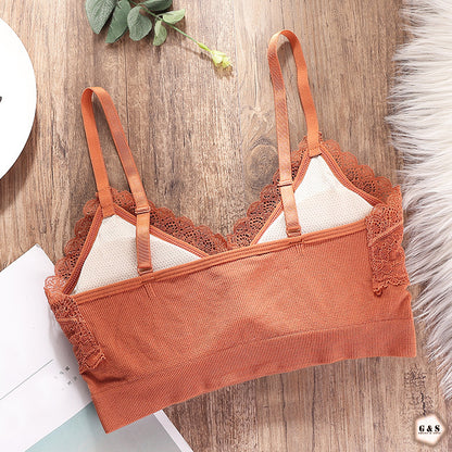 Pack Of 3 Adjustable Strap Design Bralette