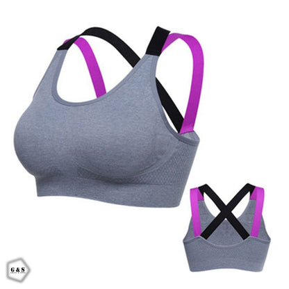 Pack Of 2 Cross Design Sports Bras