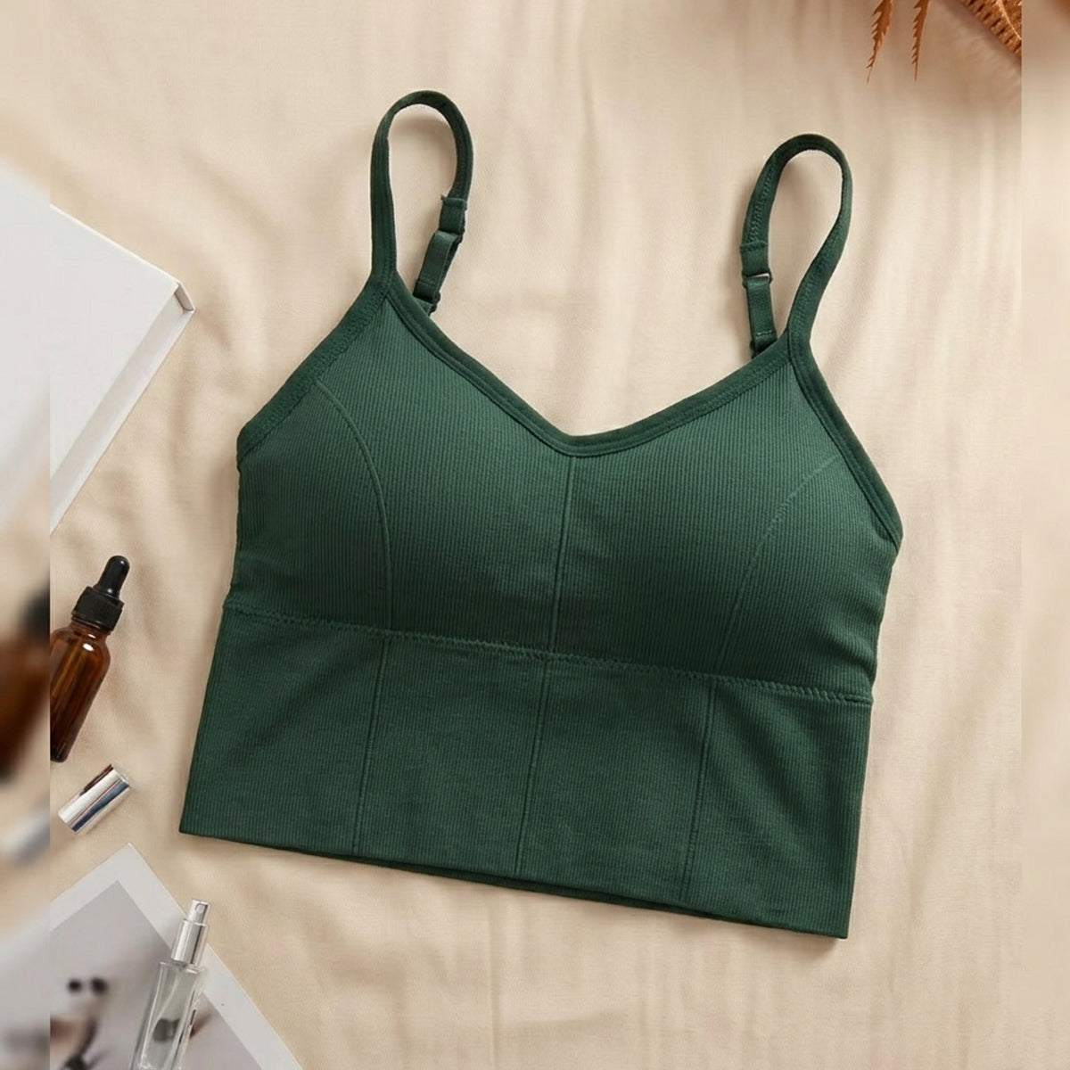 Ladies Imported Pack Of 3 Sports Bra/Bralette