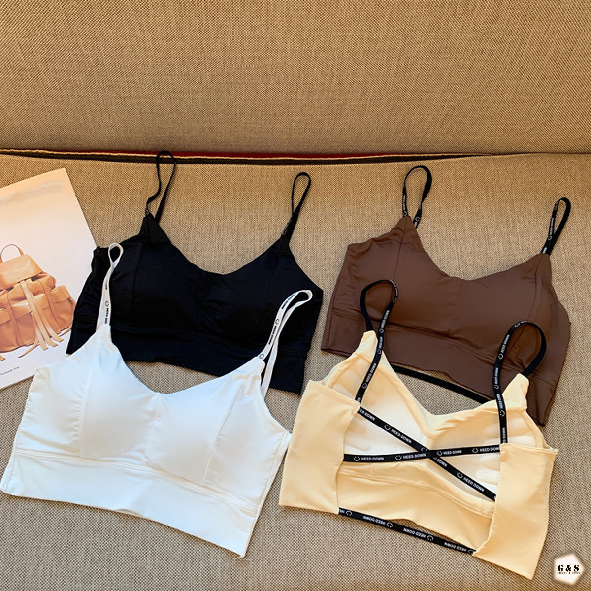 High Quality Pushup Padded Pack Of 3 Sports/Casual Bralette