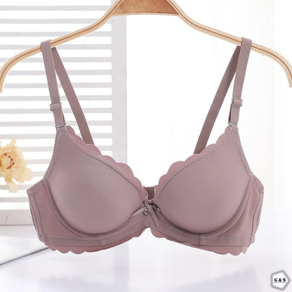Pack Of 3 Double Padded Frill Design Wired Pushup Bras
